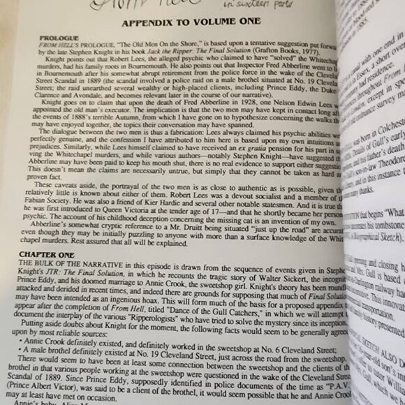 Vintage 1992 Mad Love Publishing, "From Hell" Comic - Picture 8 of 10